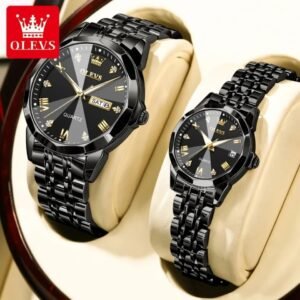 Couple Watch Full Black
