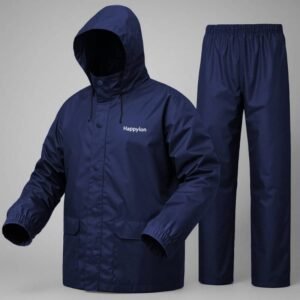 Raincoat – Navy Blue – XL